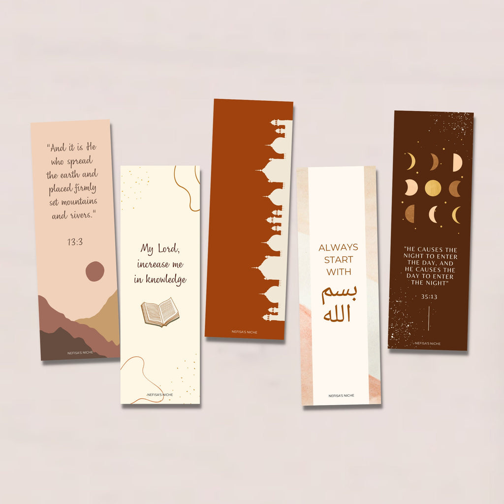 Islamic Bookmark Set