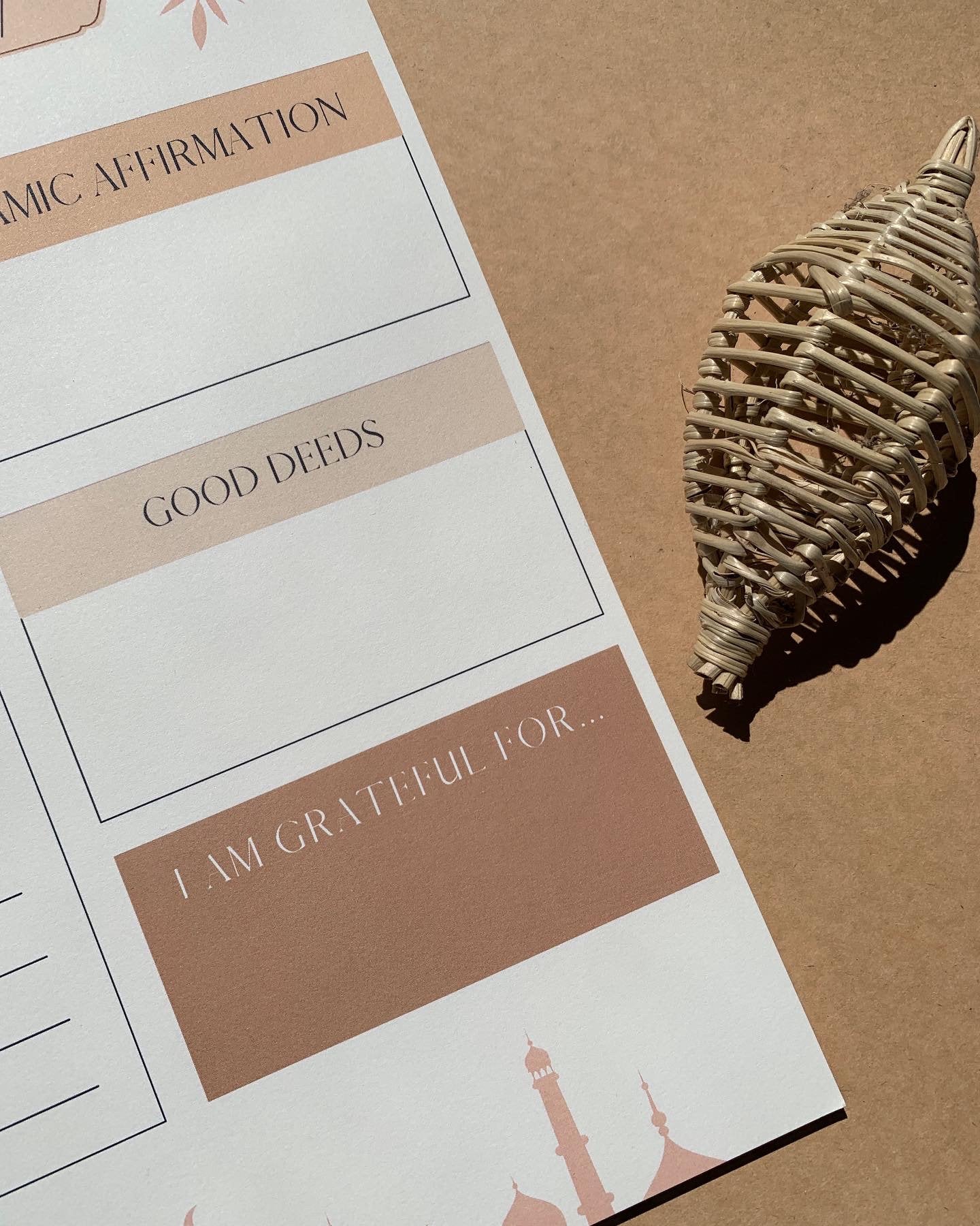 Islamic To-Do List Notepad | Ramadan Planner, Daily Gratitude