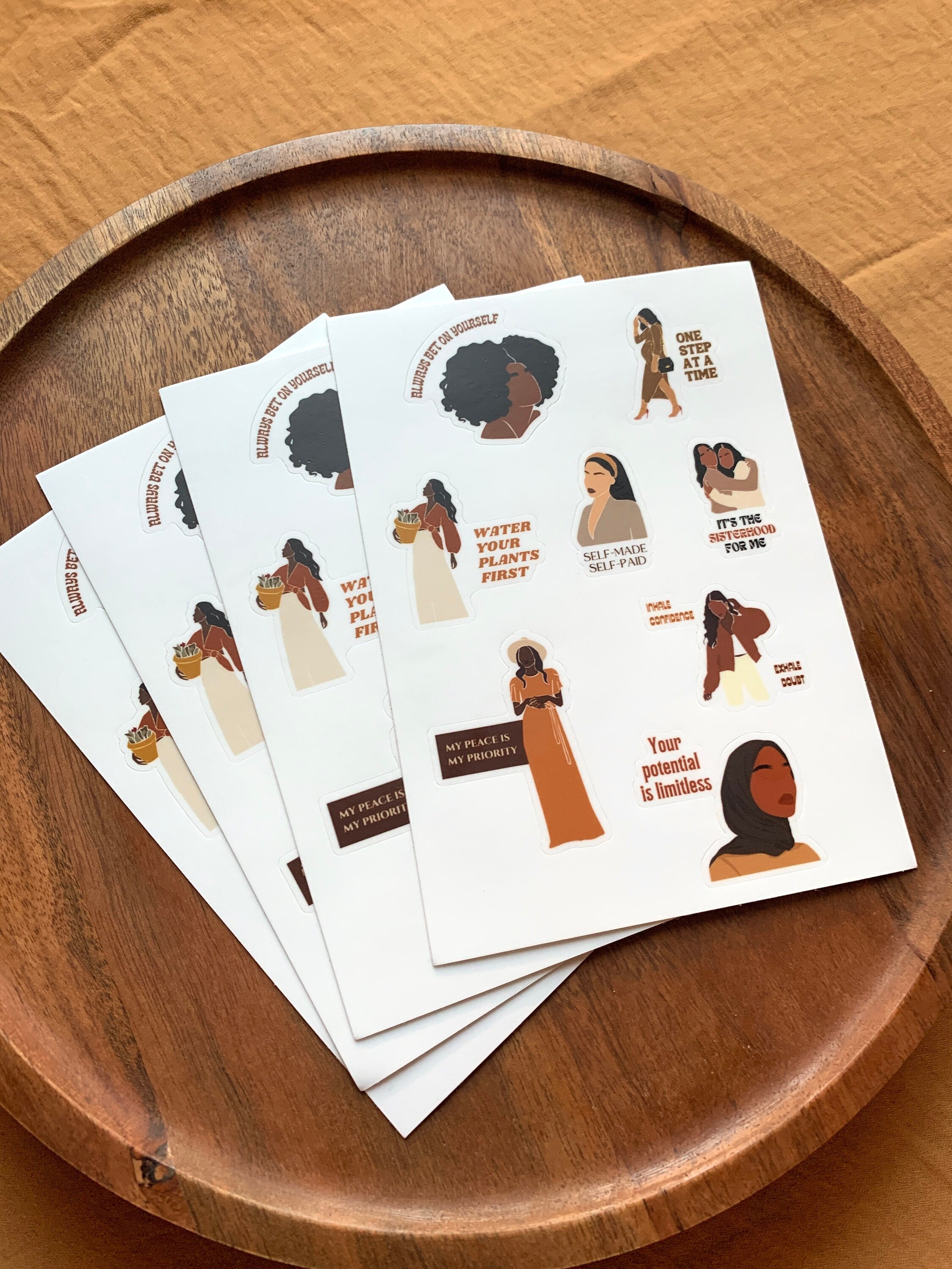 Black Girl Magic Sticker Sheet