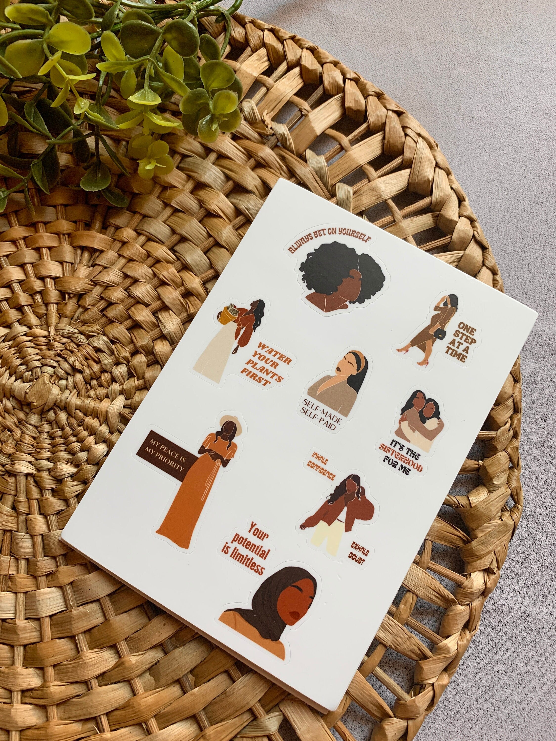 Black Girl Magic Sticker Sheet