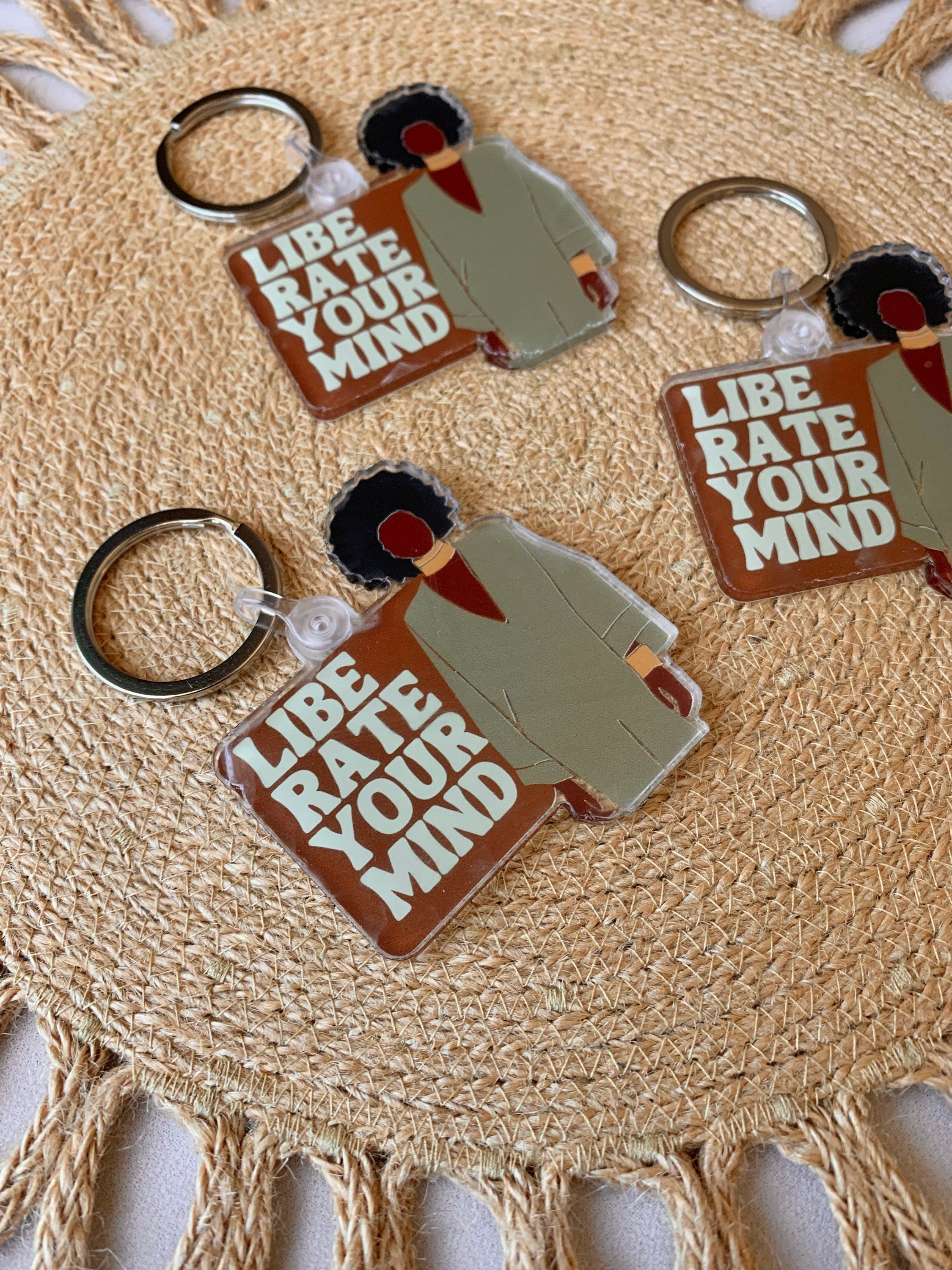Liberate Your Mind Keychain
