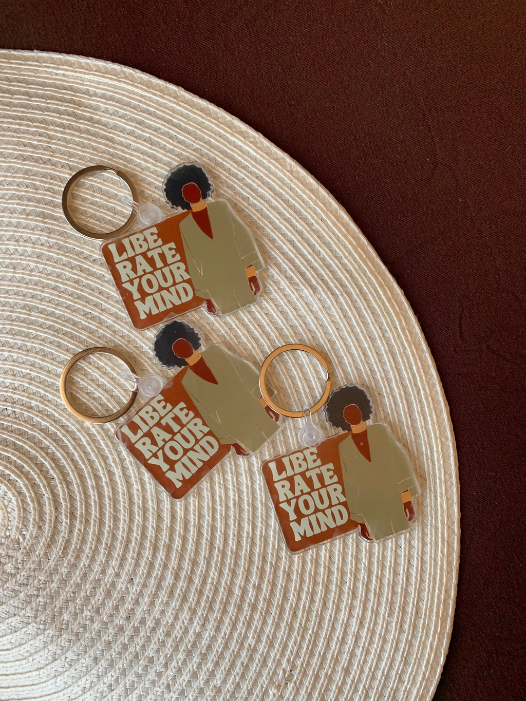 Liberate Your Mind Keychain