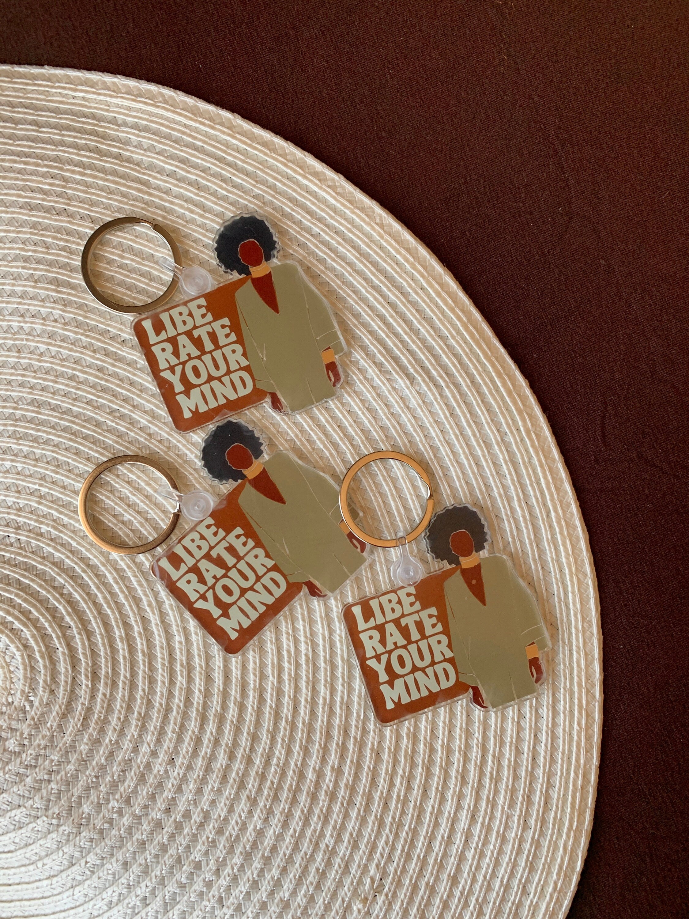 Liberate Your Mind Keychain