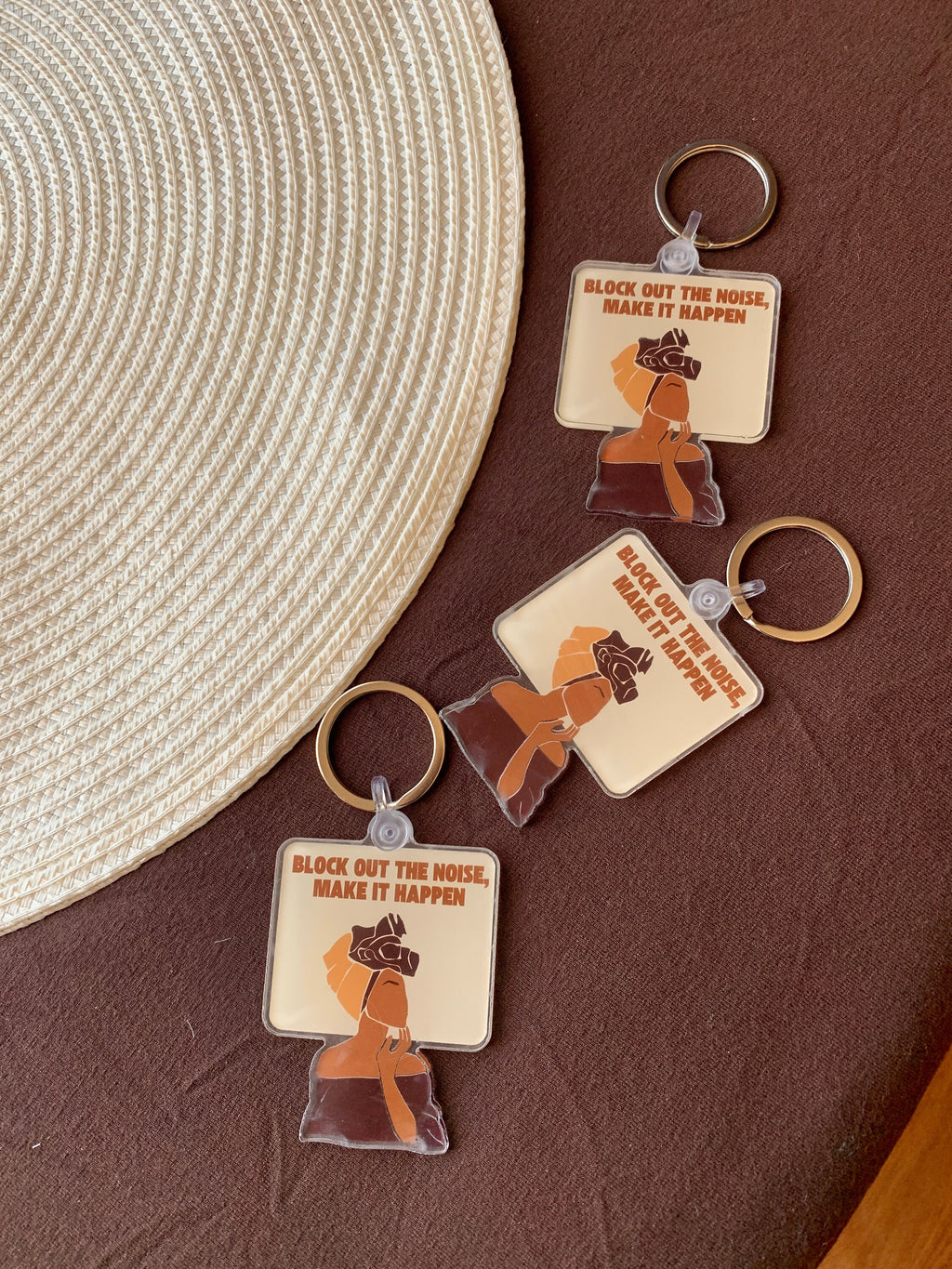 Block Out The Noise Keychain