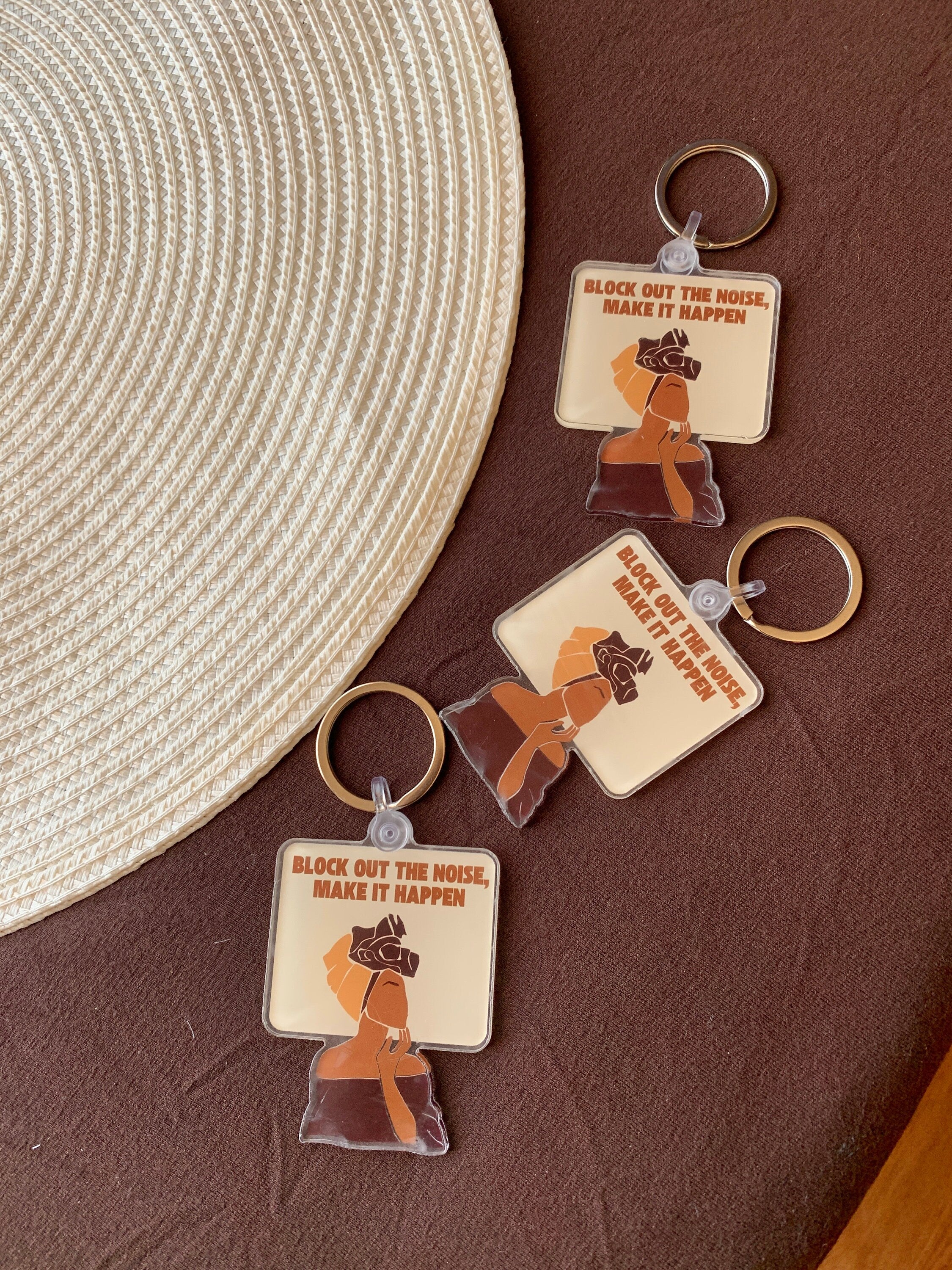 Block Out The Noise Keychain
