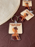 Block Out The Noise Keychain