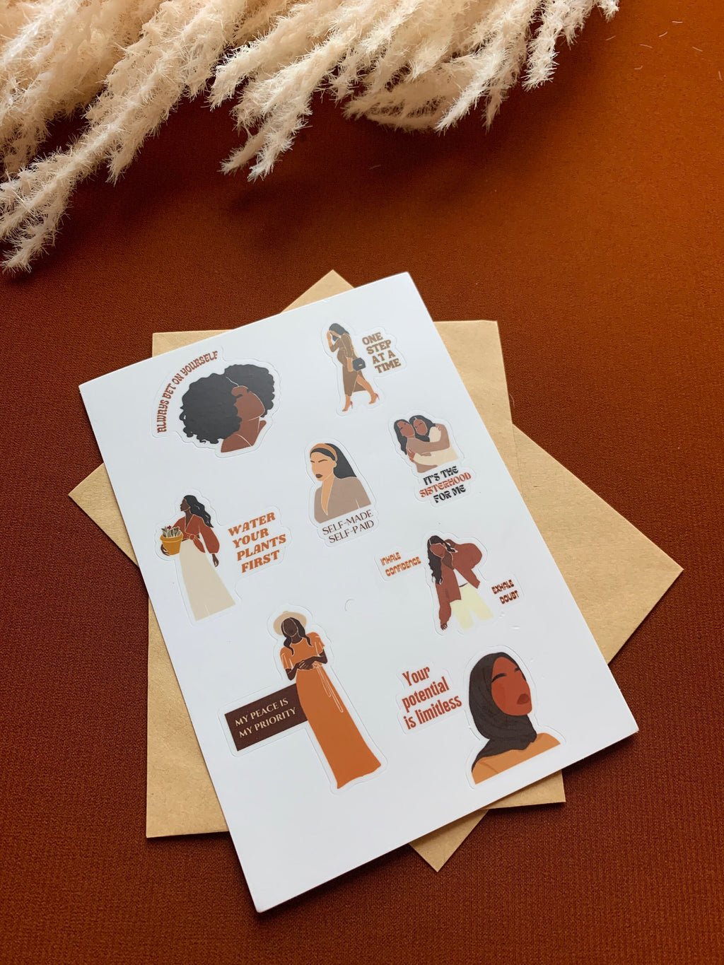 Black Girl Magic Sticker Sheet