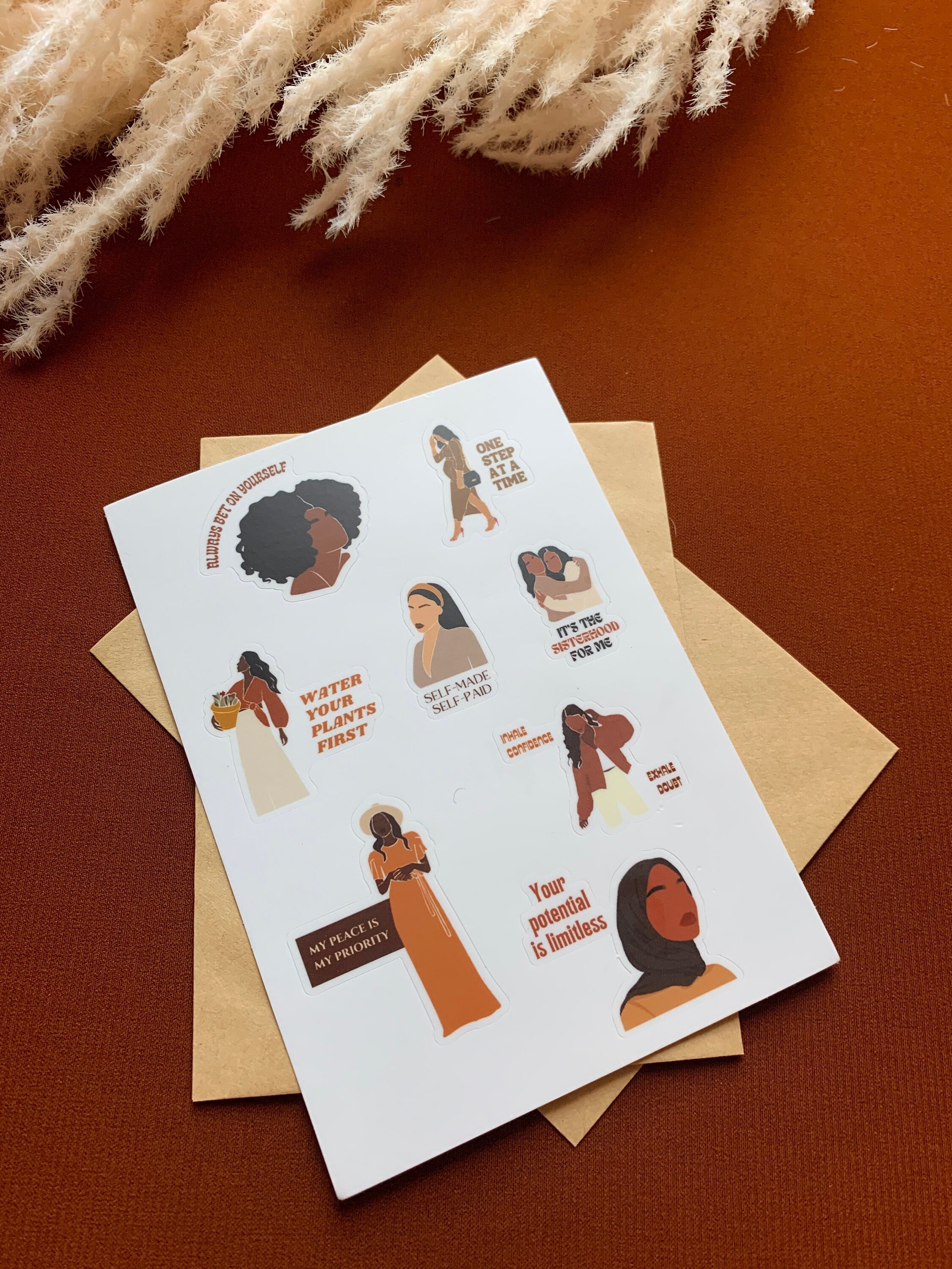 Black Girl Magic Sticker Sheet