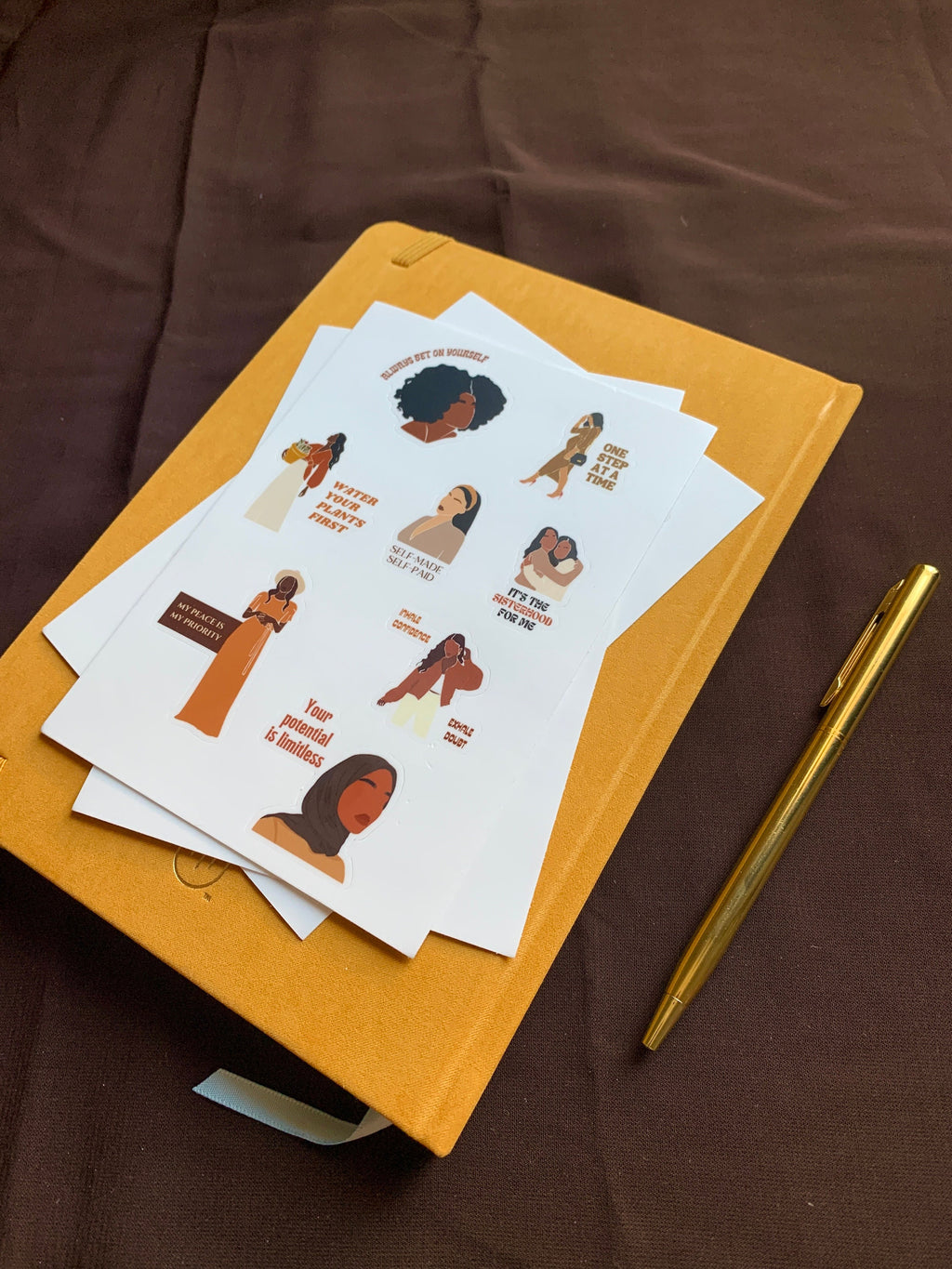 Black Girl Magic Sticker Sheet