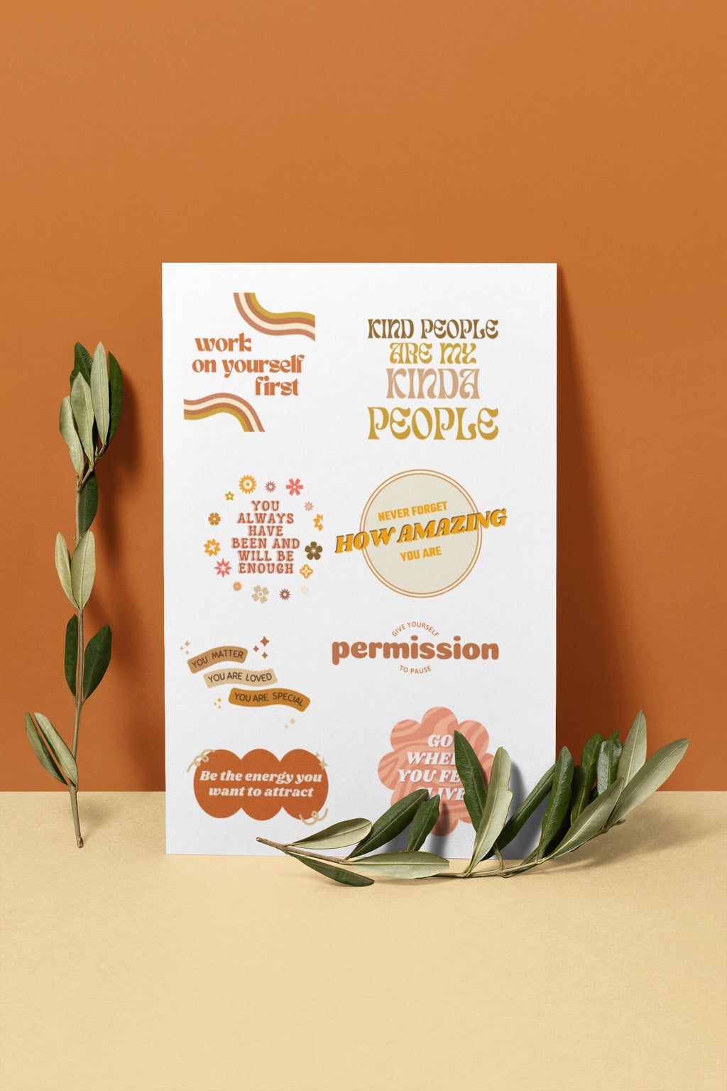 Empowerment Sticker Sheet