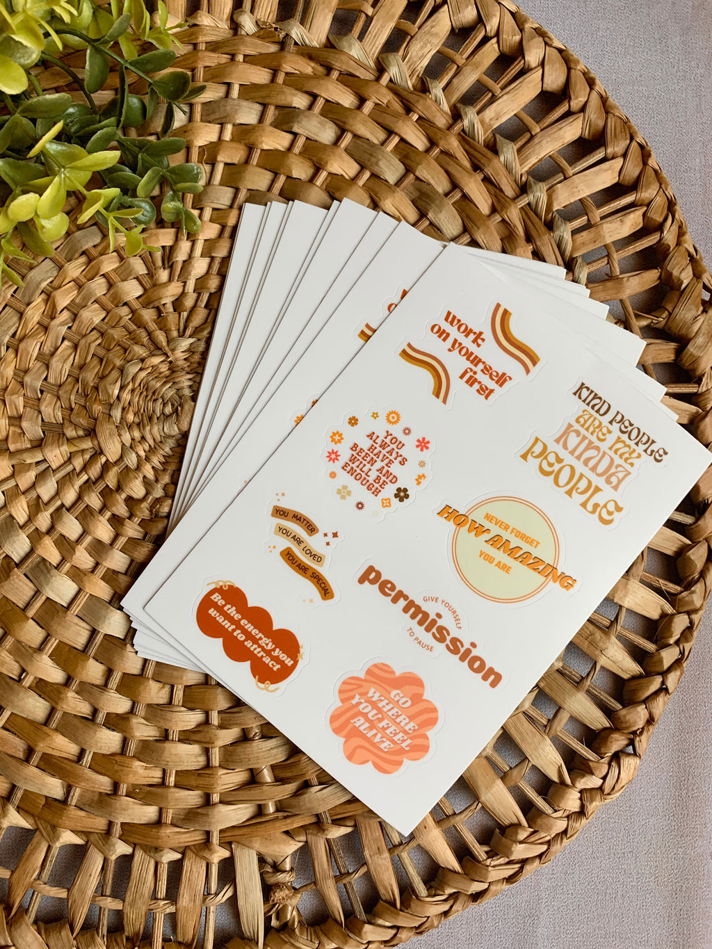 Empowerment Sticker Sheet