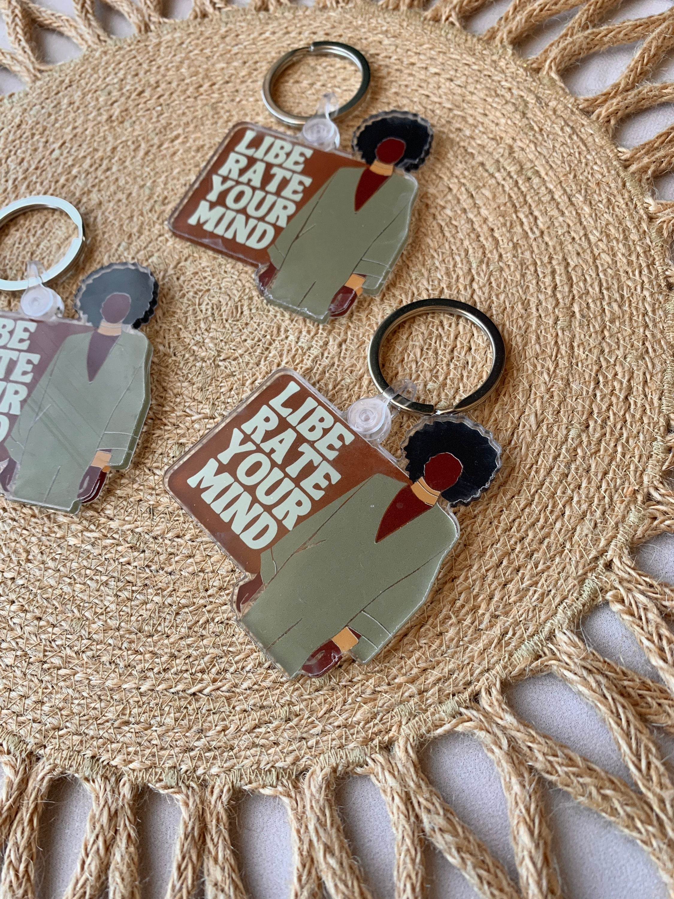 Liberate Your Mind Keychain