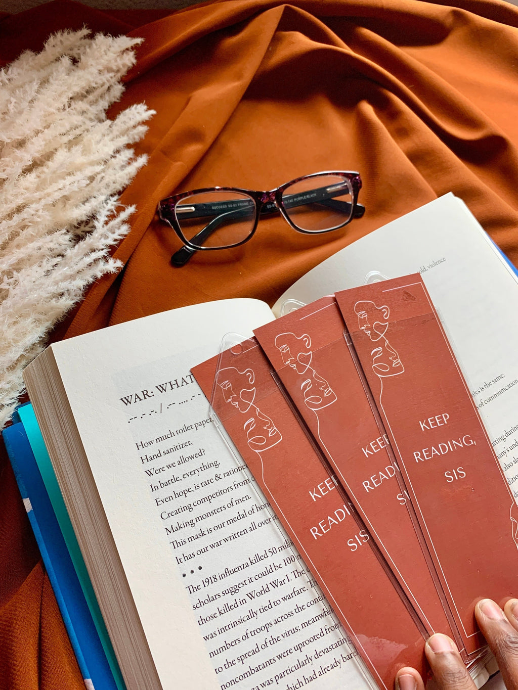 Keep Reading Sis Bookmark