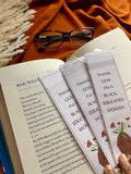 Black Educated Woman Bookmark