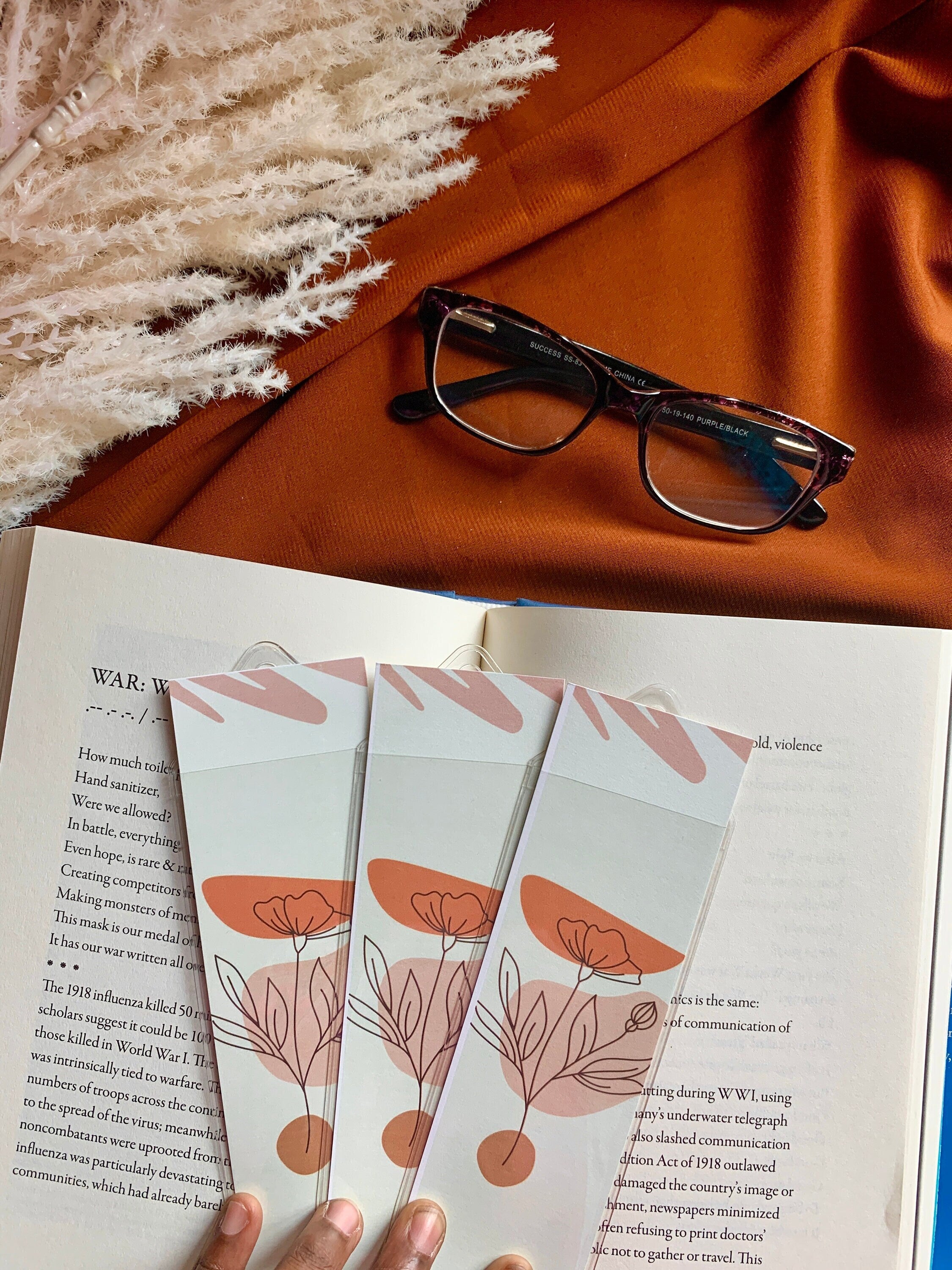 Floral Bookmark