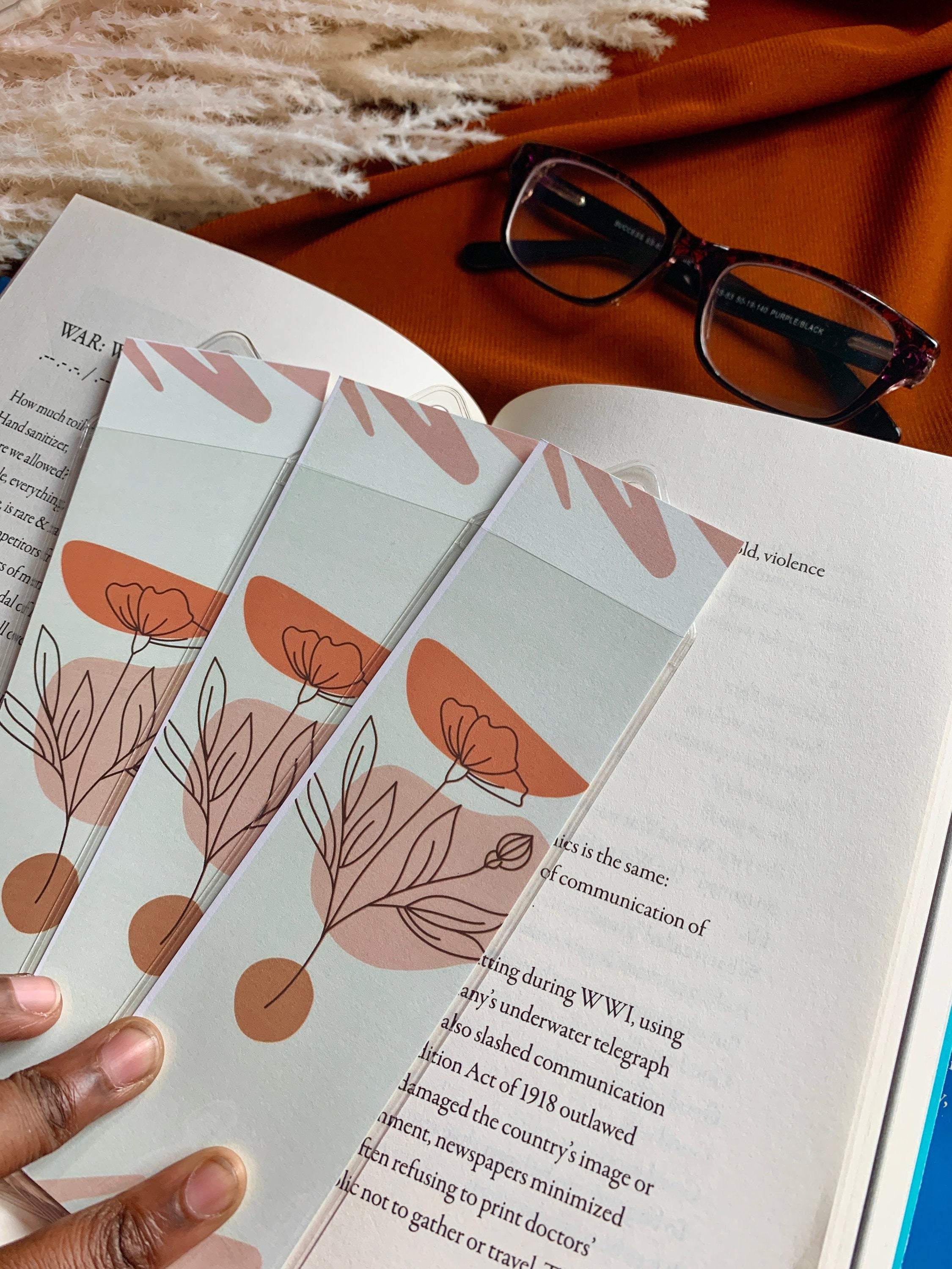 Floral Bookmark