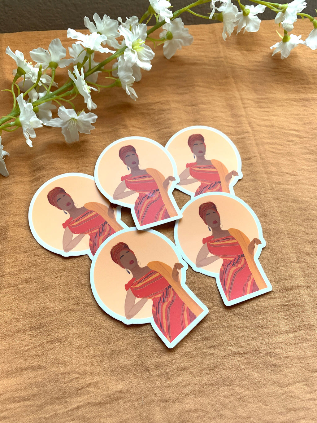Somali Girl Matte Sticker