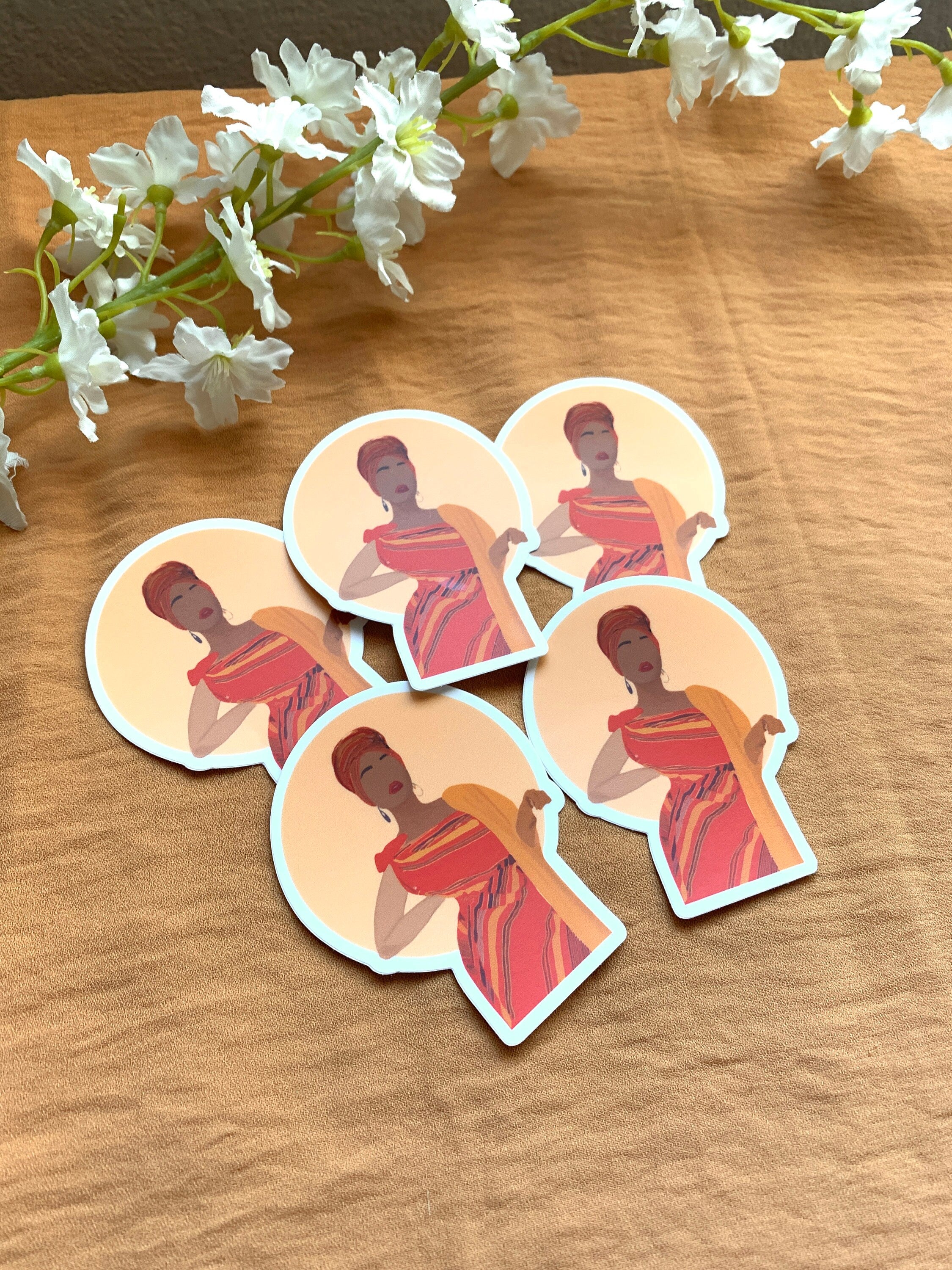 Somali Girl Matte Sticker