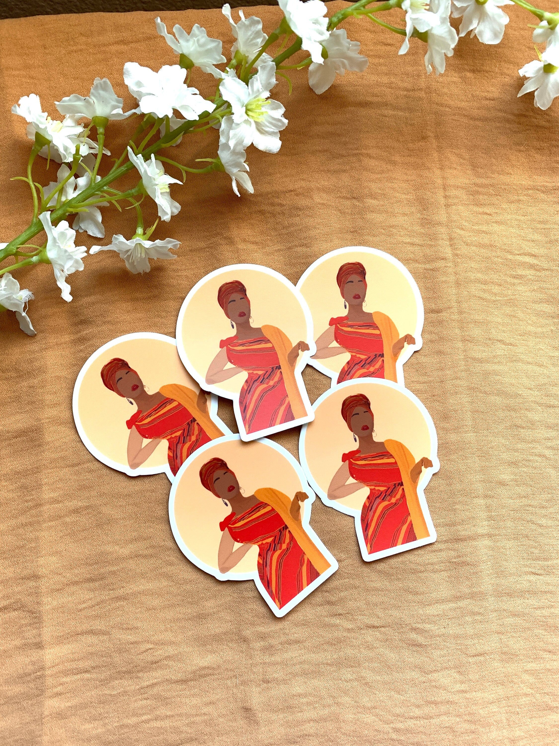 Somali Girl Matte Sticker