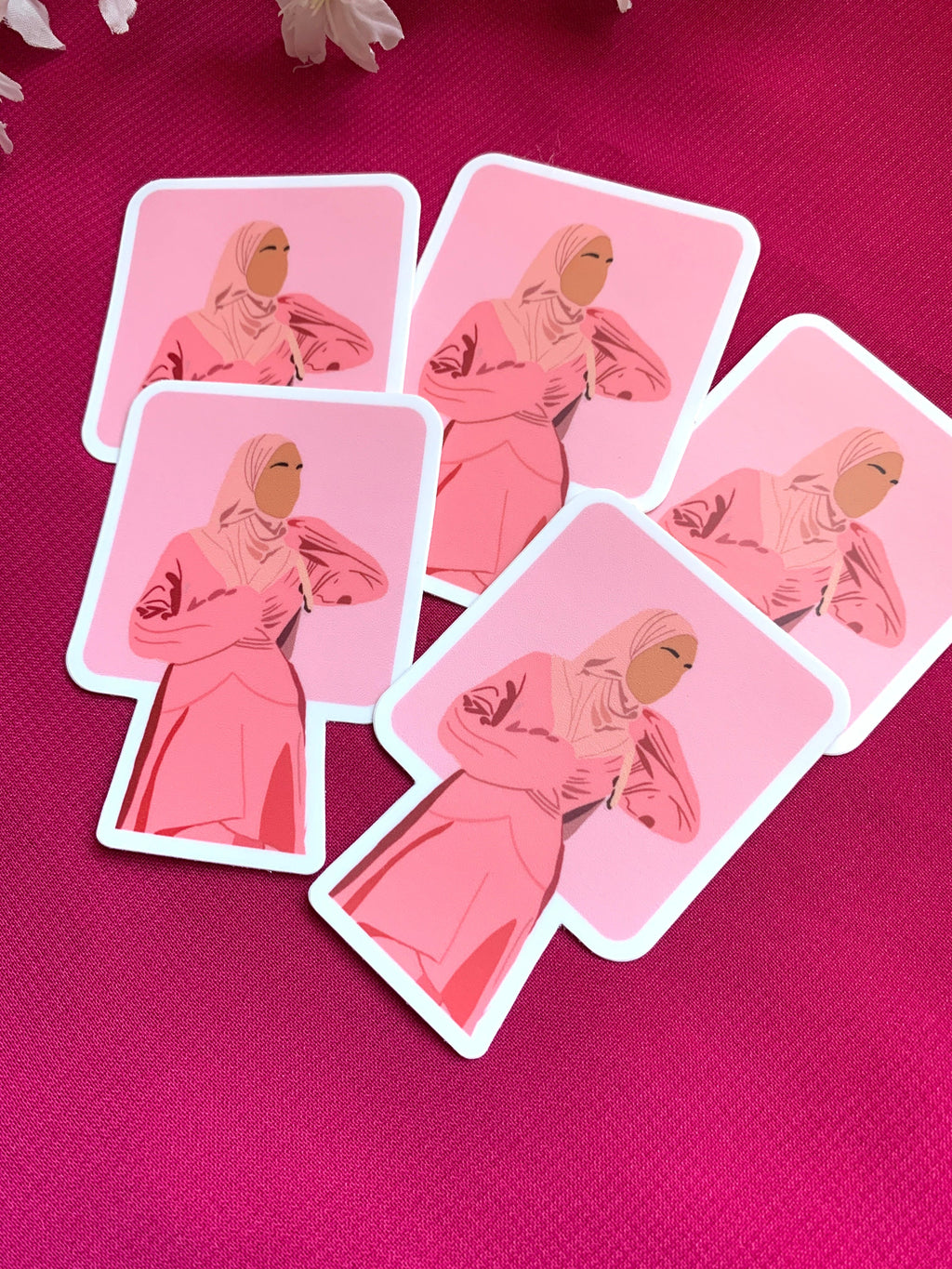 Hijabi Barbie Matte Sticker