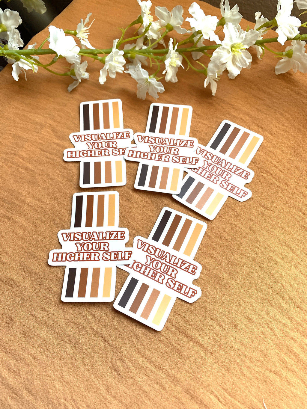 Visualize Your Higher Self Matte Sticker