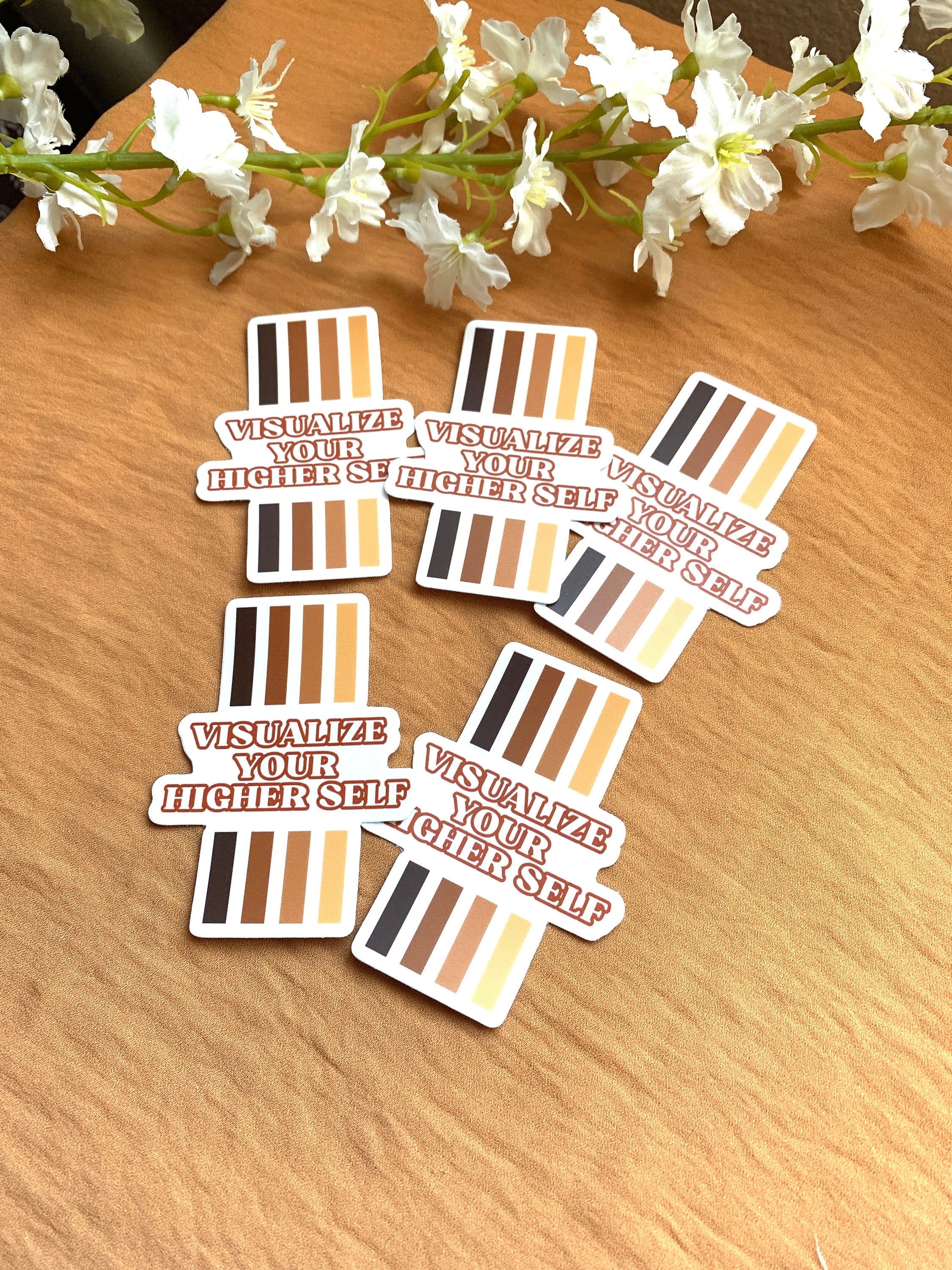 Visualize Your Higher Self Matte Sticker