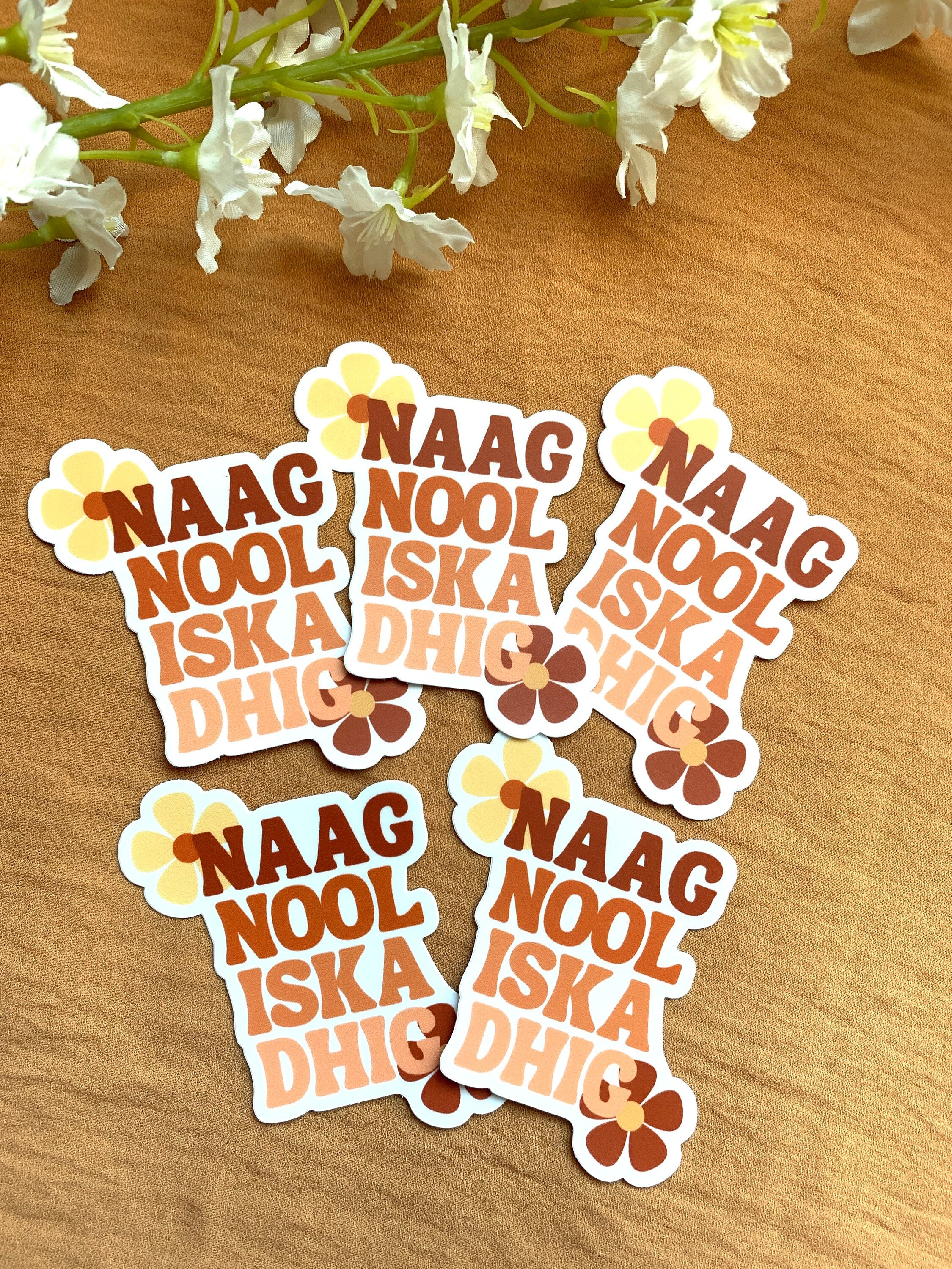 Naag Nool Iska Dhig Matte Sticker