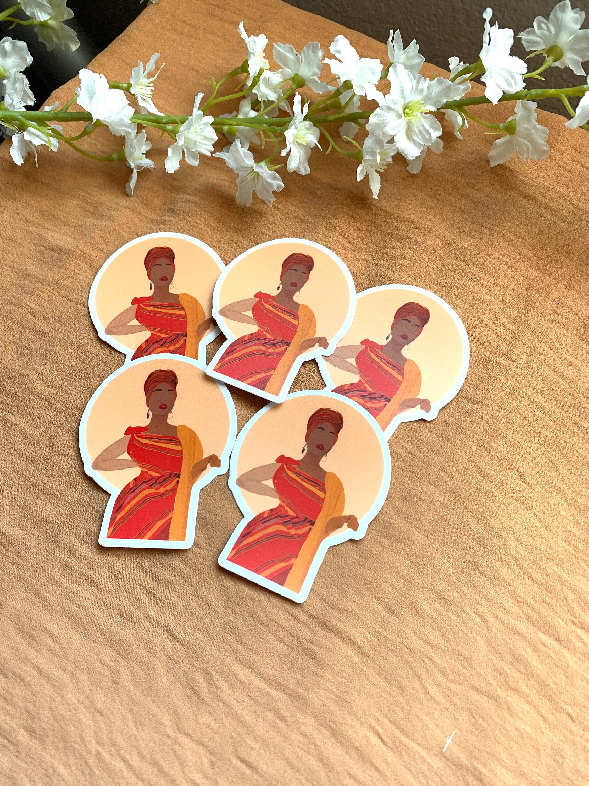 Somali Girl Matte Sticker