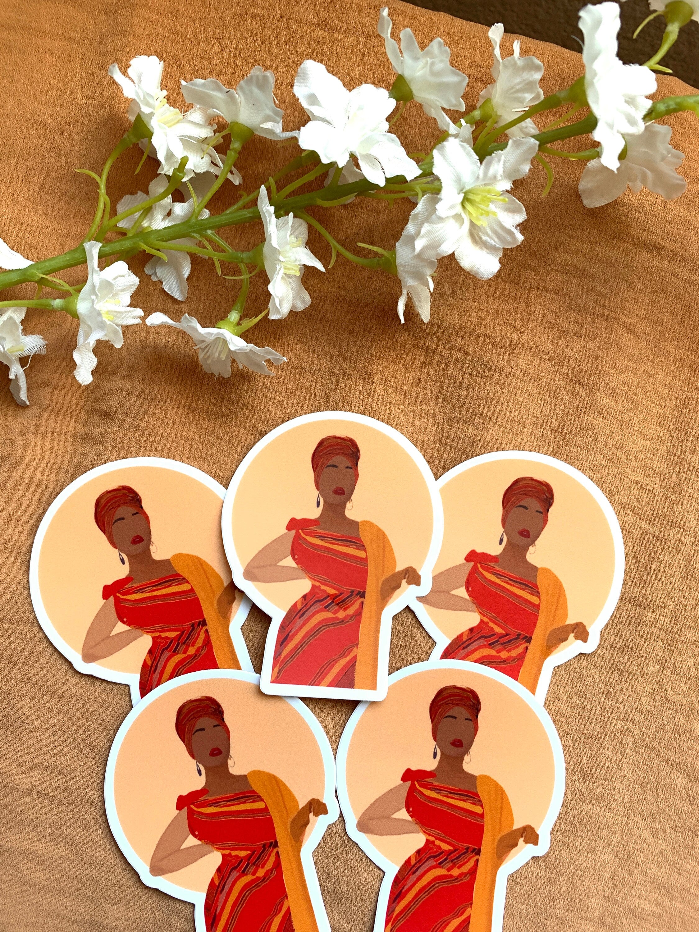 Somali Girl Matte Sticker