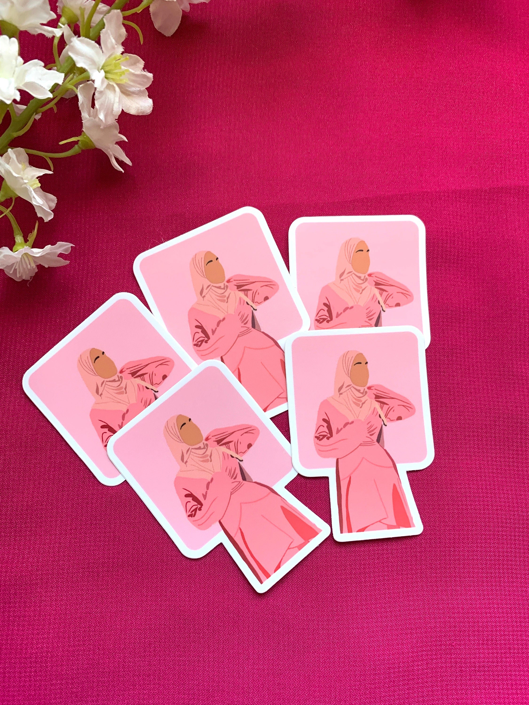 Hijabi Barbie Matte Sticker