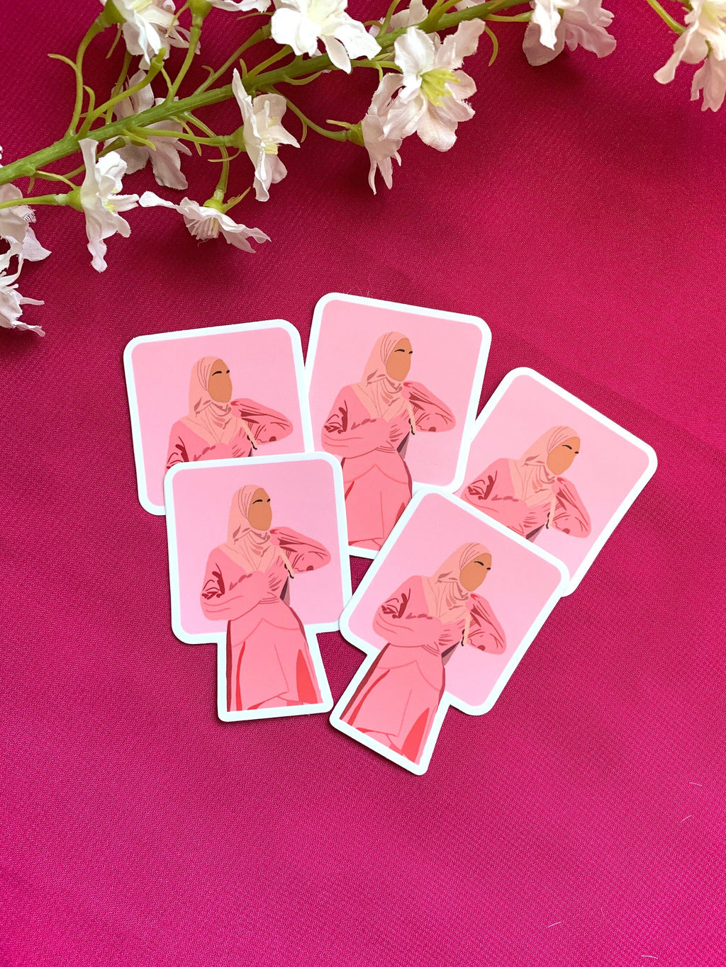 Hijabi Barbie Matte Sticker