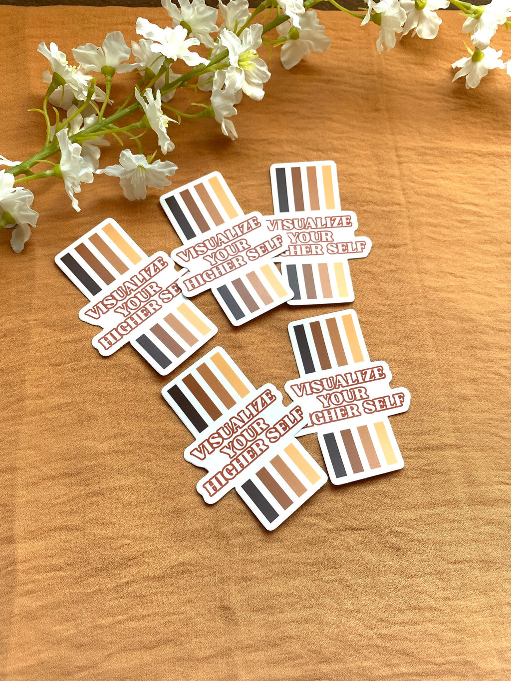 Visualize Your Higher Self Matte Sticker