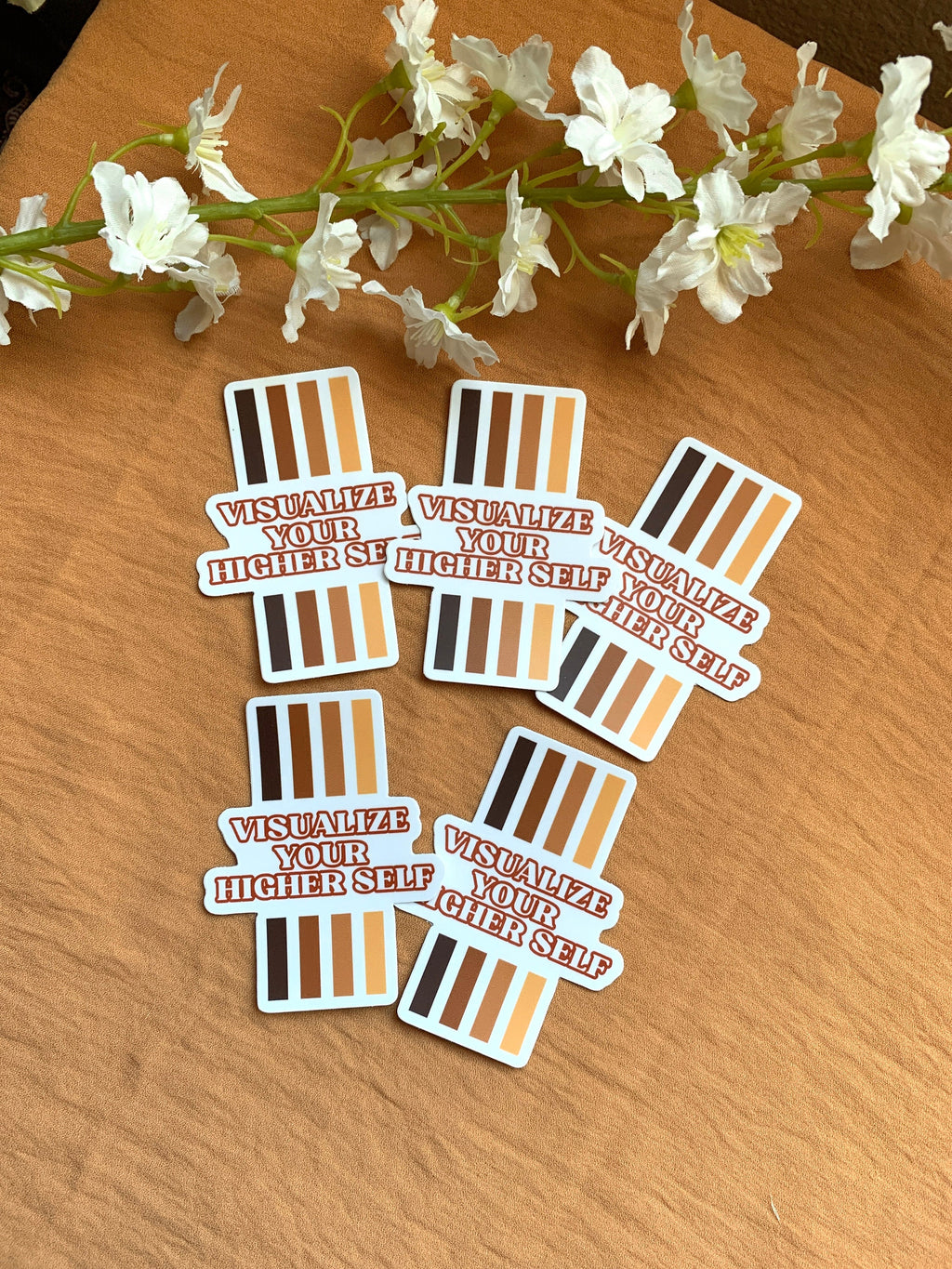 Visualize Your Higher Self Matte Sticker