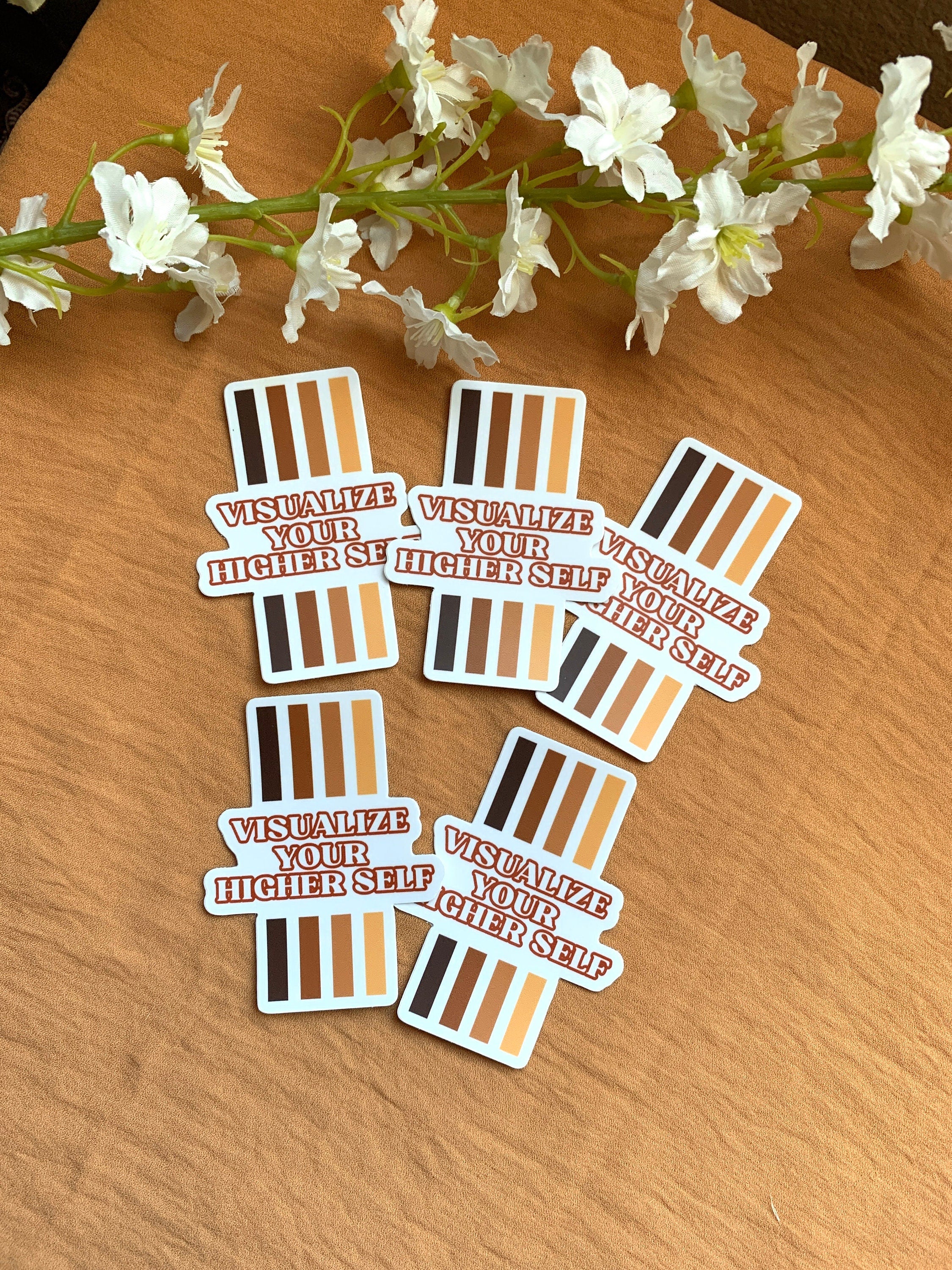 Visualize Your Higher Self Matte Sticker