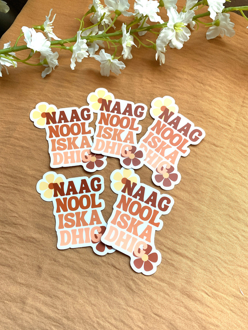 Naag Nool Iska Dhig Matte Sticker