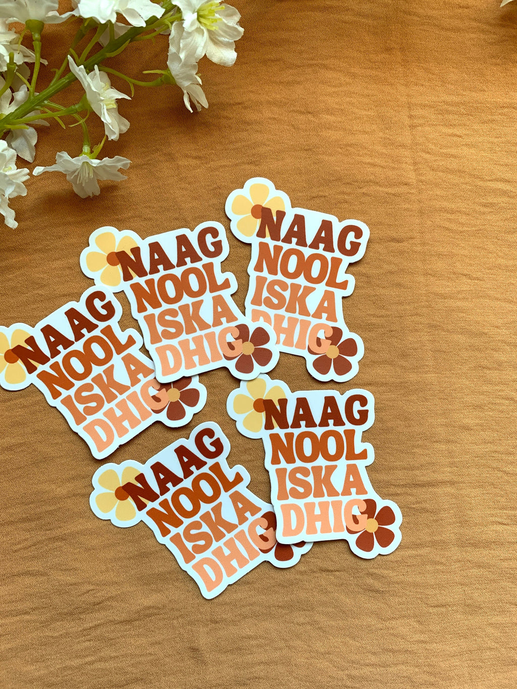 Naag Nool Iska Dhig Matte Sticker