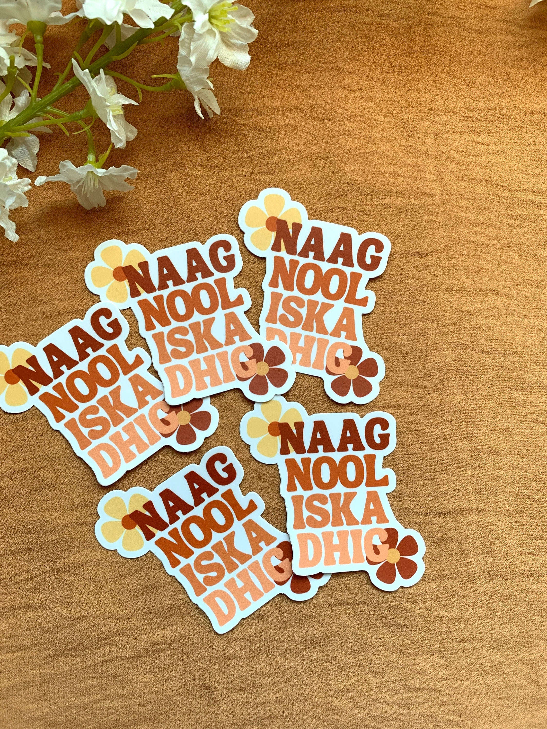 Naag Nool Iska Dhig Matte Sticker