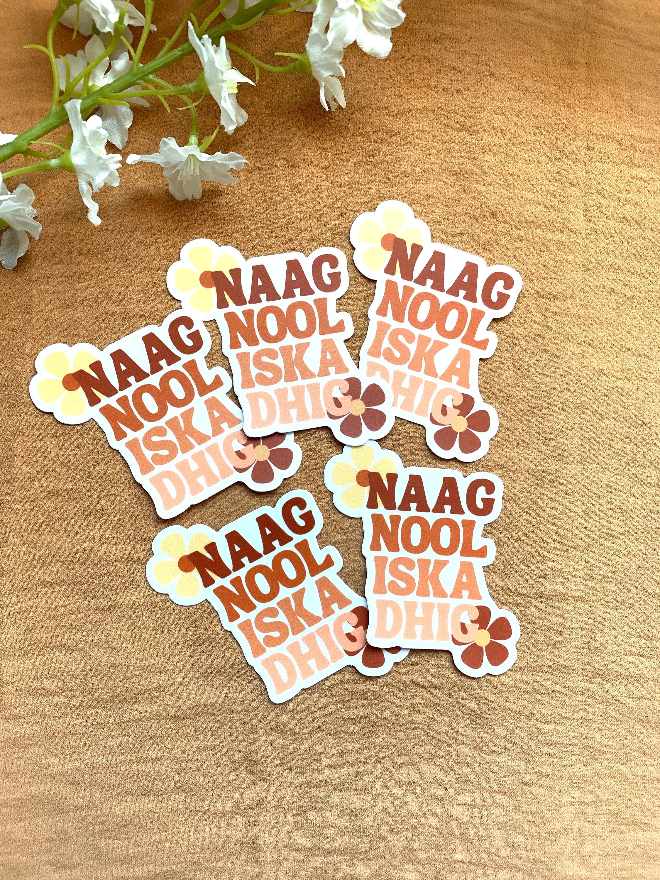 Naag Nool Iska Dhig Matte Sticker