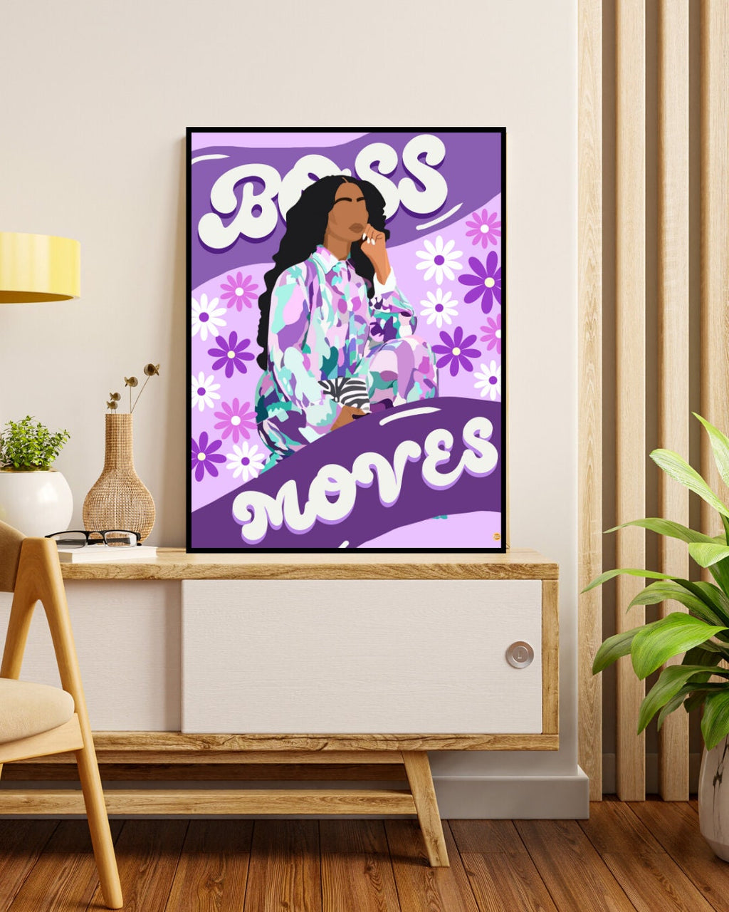 Boss Moves Art Print