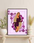 Somali Queen of Hearts Art Print