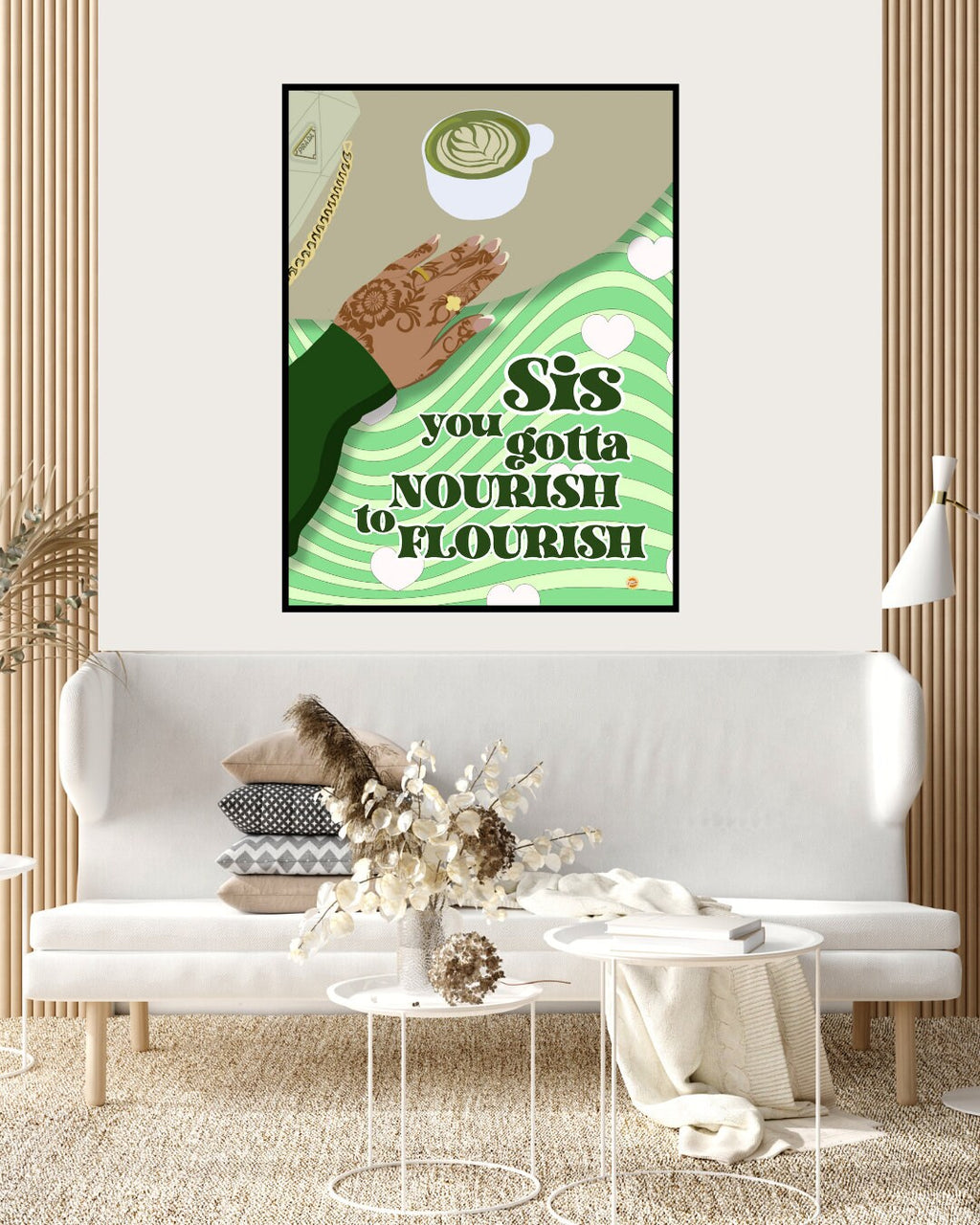 Nourish To Flourish Art Print