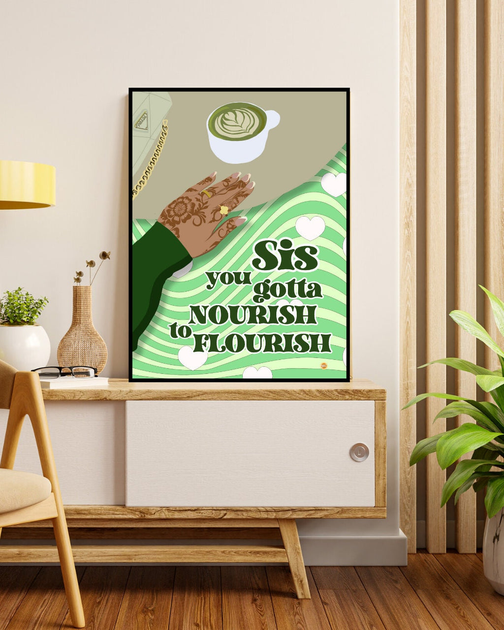 Nourish To Flourish Art Print