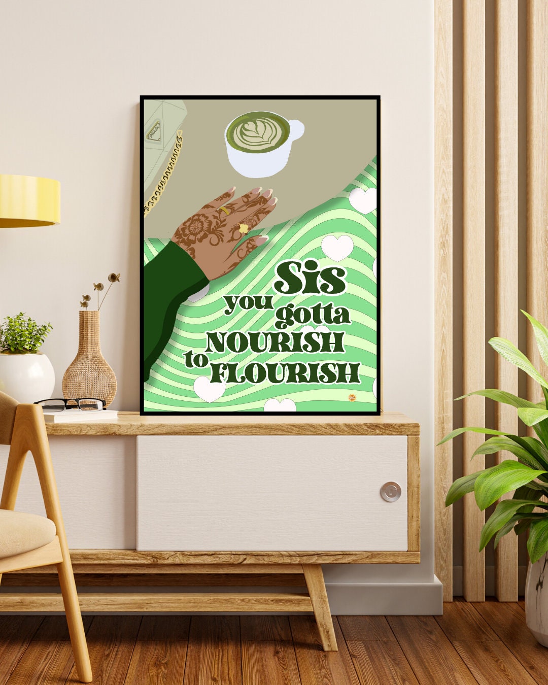 Nourish To Flourish Art Print