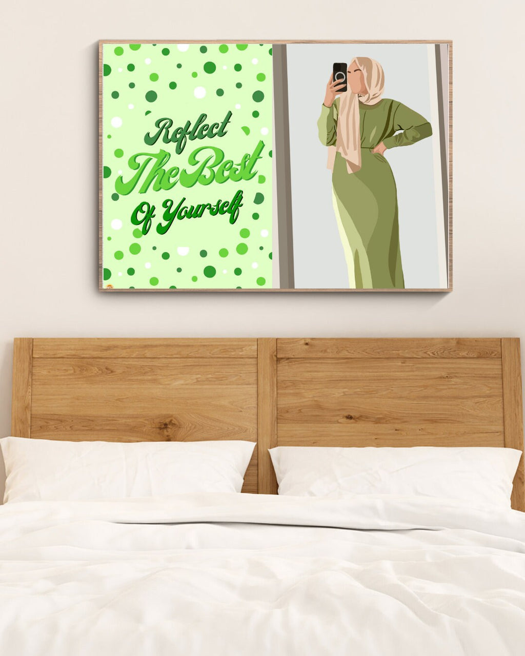 Reflect The Best Version Of Yourself Art Print