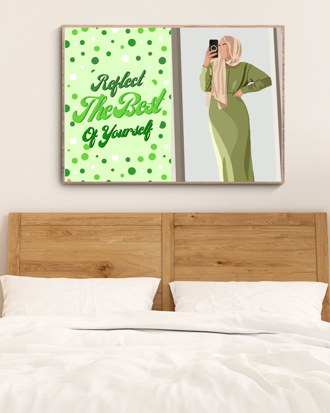 Reflect The Best Version Of Yourself Art Print