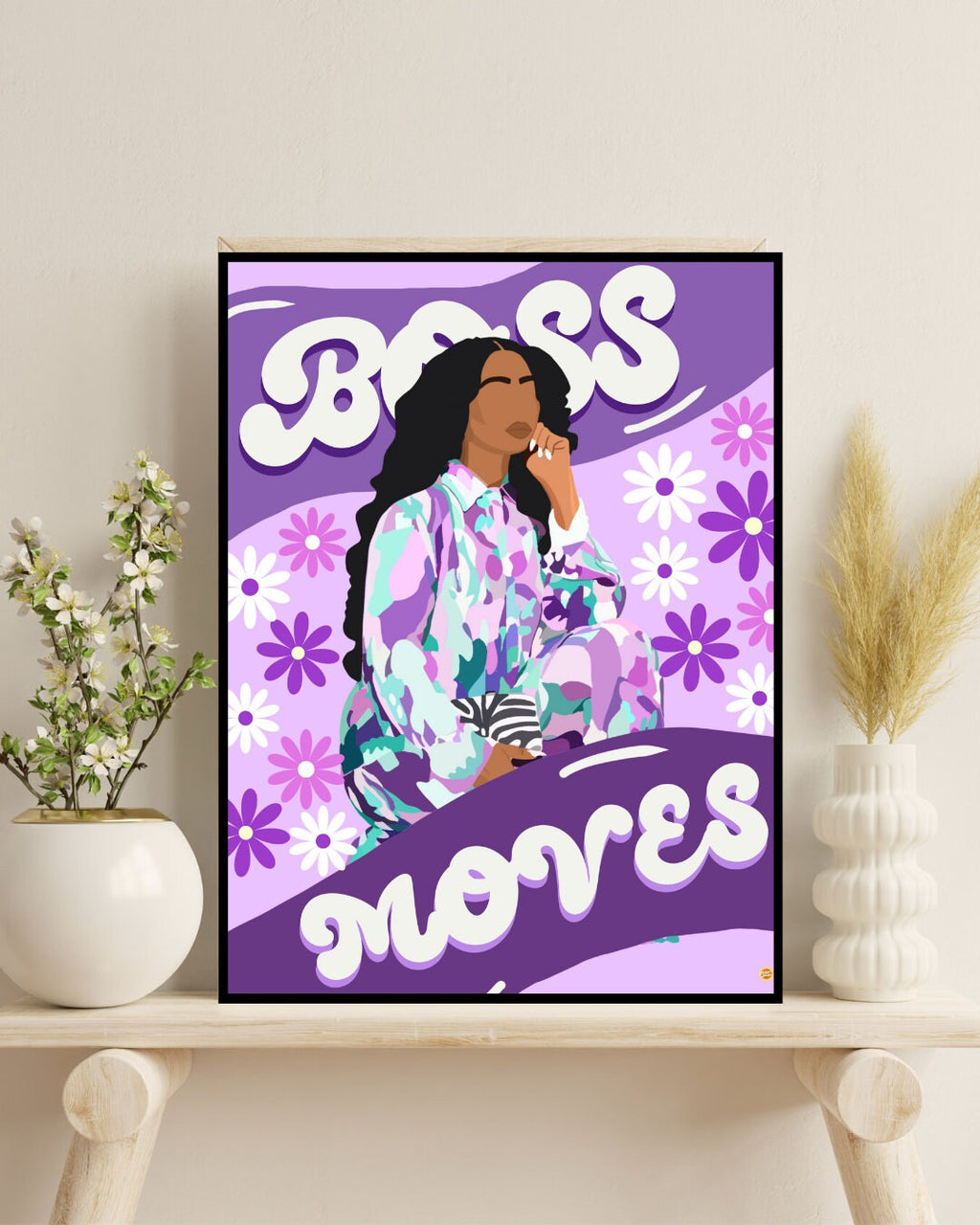 Boss Moves Art Print