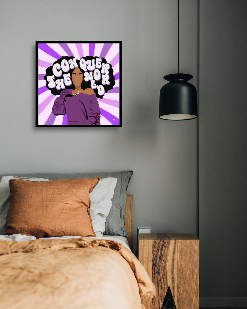 Conquer The World Art Print