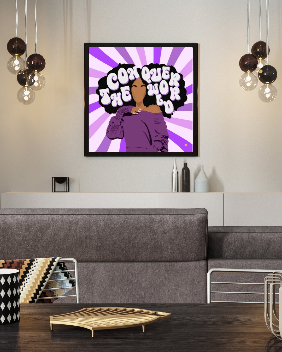 Conquer The World Art Print