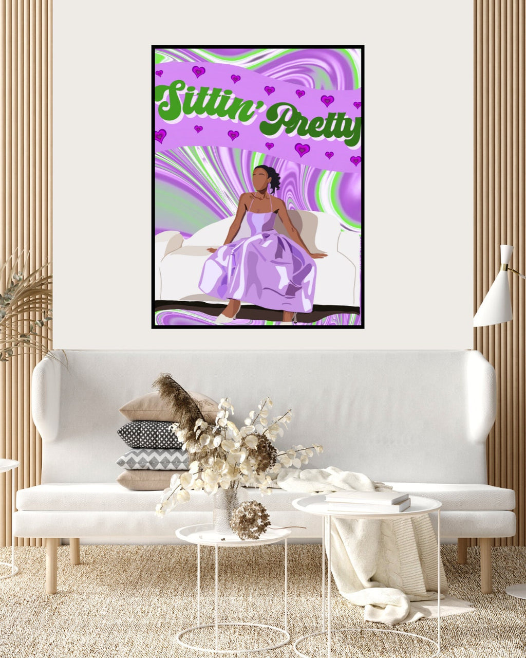 Sittin Pretty' Art Print