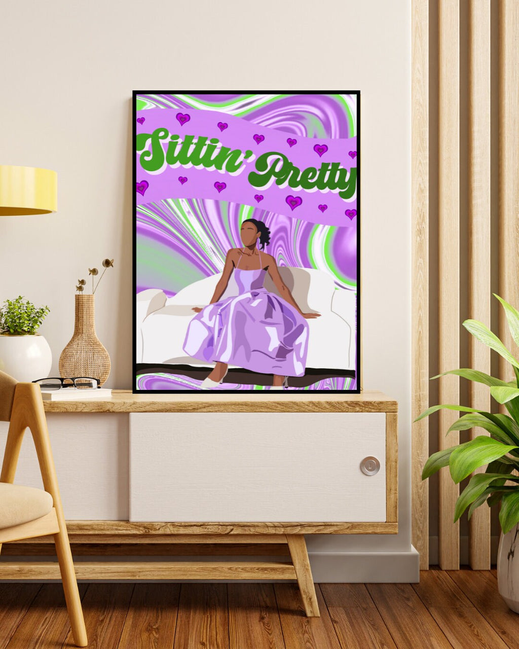 Sittin Pretty' Art Print